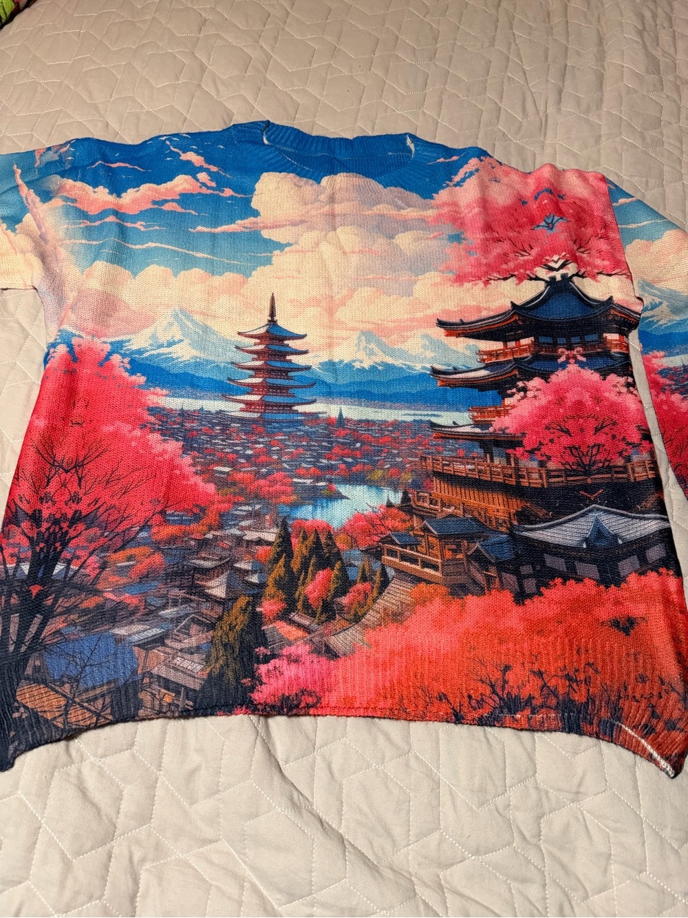 Oriental vibe sweater 2X